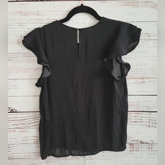 Who What Wear S flutter sleve top - Picture 2 of 3